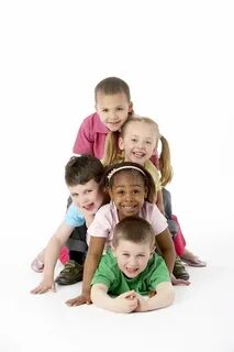 All children together