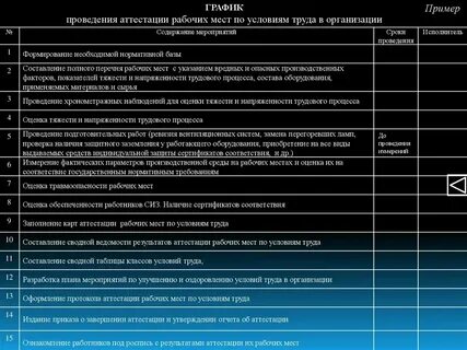 Рабочий график проведение практики