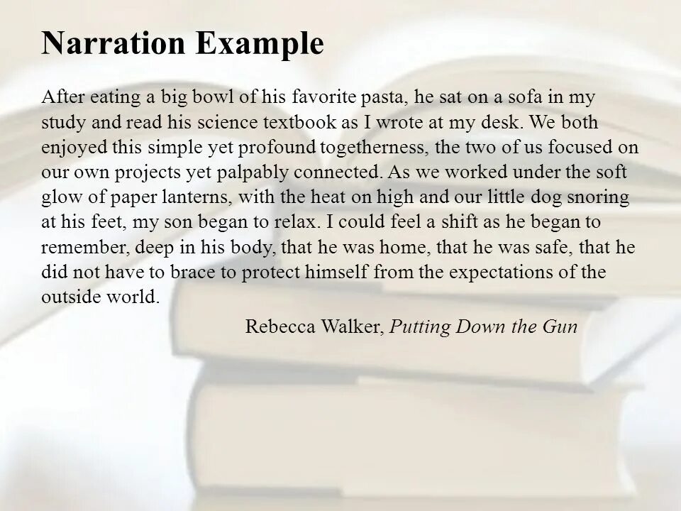 Type description
