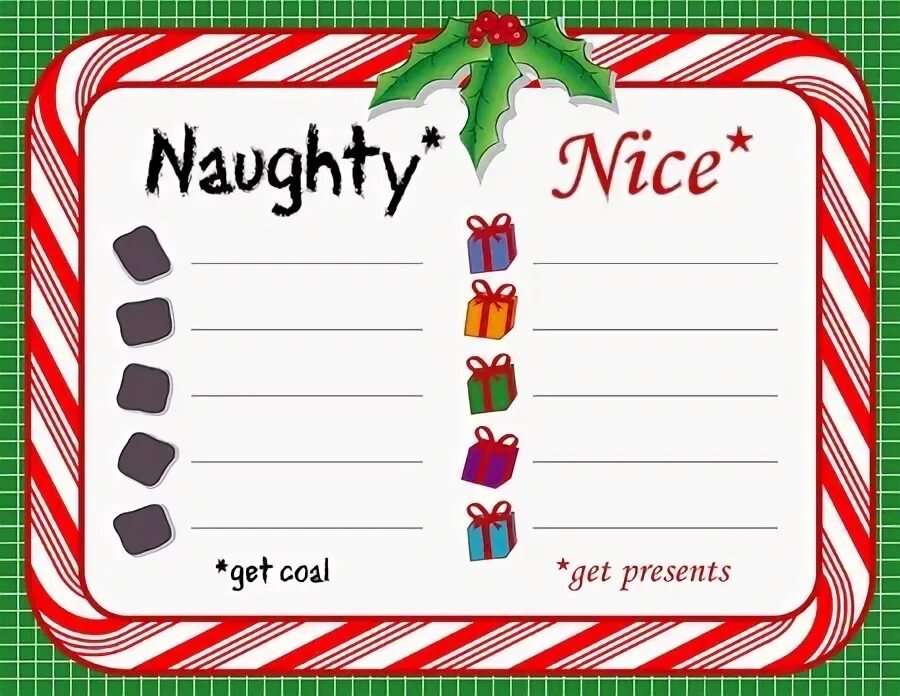 I like getting presents