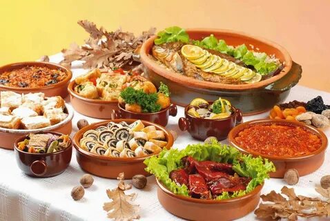 Стол русской кухни