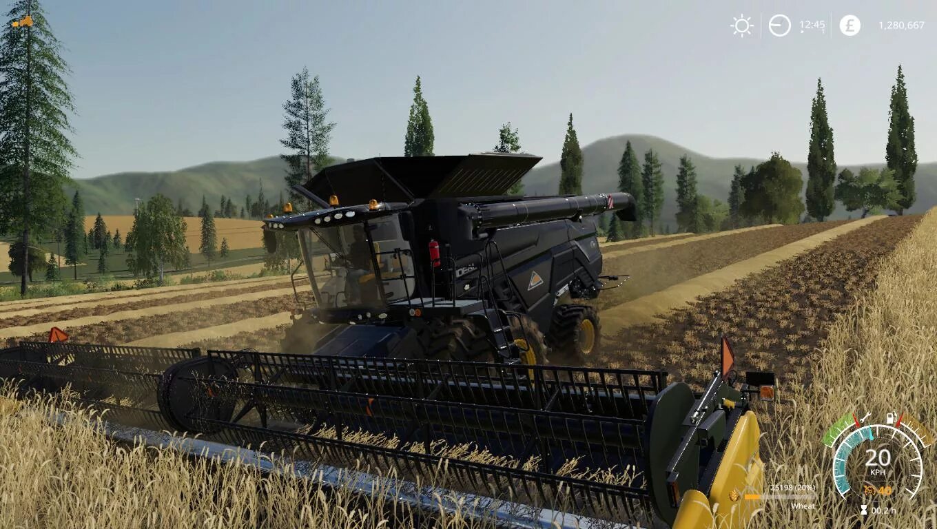 Мод на фс 15 комбайн. Комбайны для farming simulator 2019. fs19_agco_ideal. фс 17 комбайны » agco ideal 9. комбайн ideal для fs19.