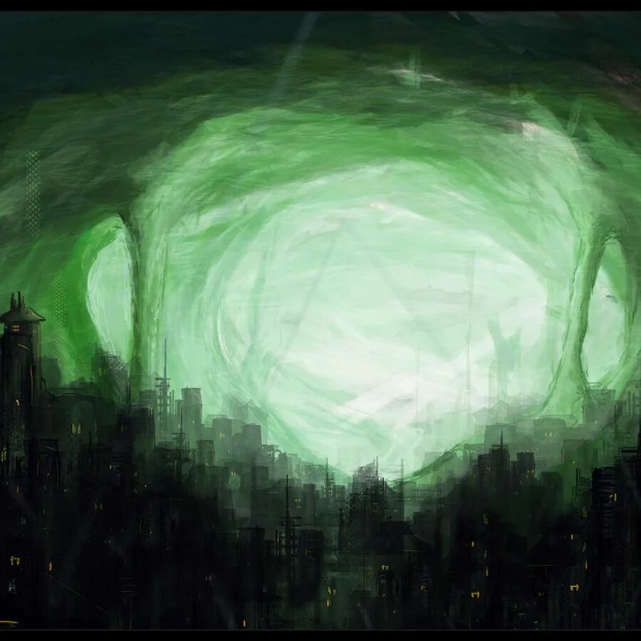 Под зеленым светом 25. Хроники Подземья. Подземный город фэнтези. Зеленая пещера. Подземный город арт.