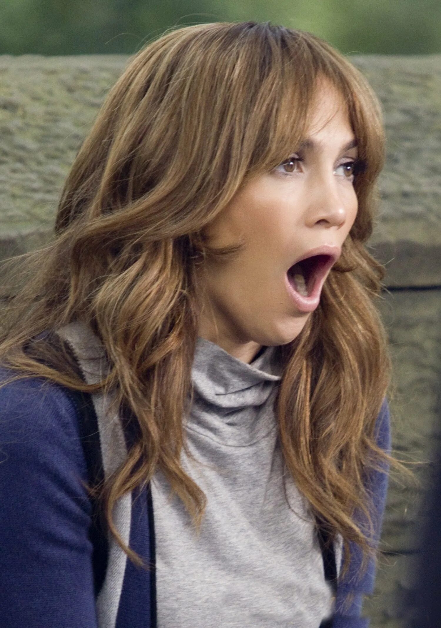 Jennifer Lopez рот. Язык лопеса