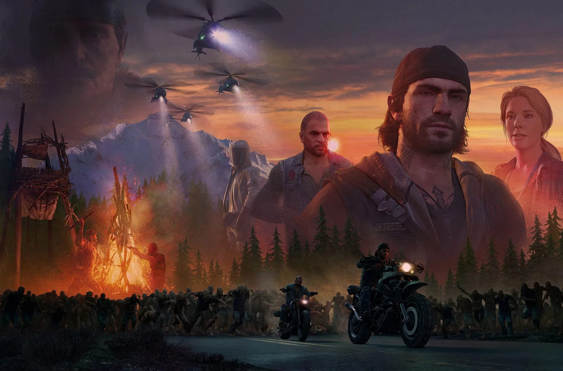 Игра дейс Гон. Days gone (жизнь после) (ps4). Days gone арт. Days gone ps4.