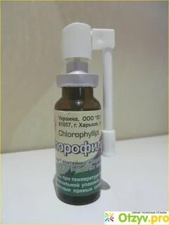 Хлорофиллипт масляный спрей