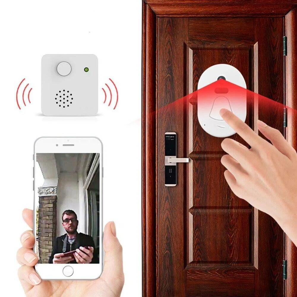 Дверной звонок Visual Doorbell. Беспроводной звонок Doorbell. Doorbell Wireless Lexman d13. Видеодомофон смарт с камерой видеодомофон WIFI звонок дверной.