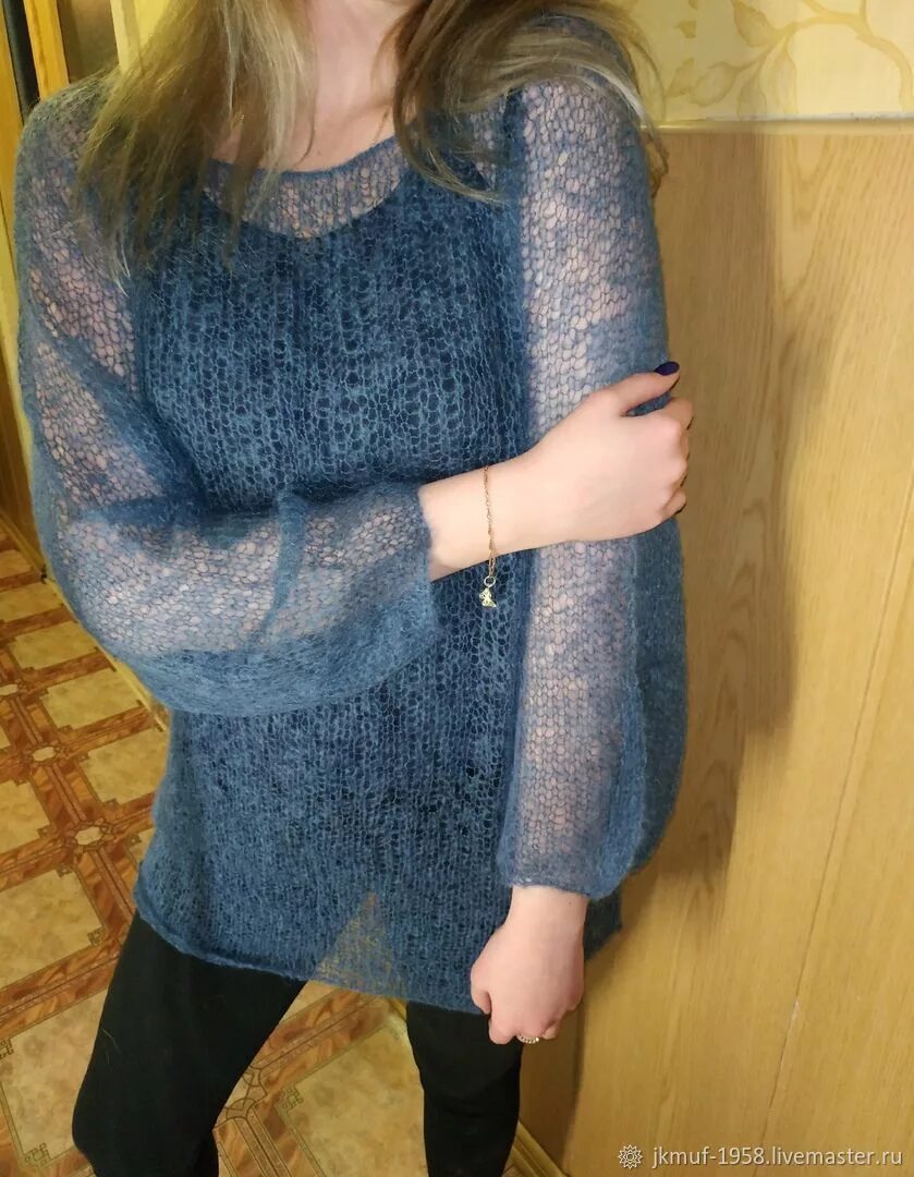 Джемпер паутинка из кид мохера. Пуловер оверсайз из кид мохера. Вязаная кофта паутинка. Пуловер оверсайз из кид мохера. Свитер паутинка из ализе реал 40.