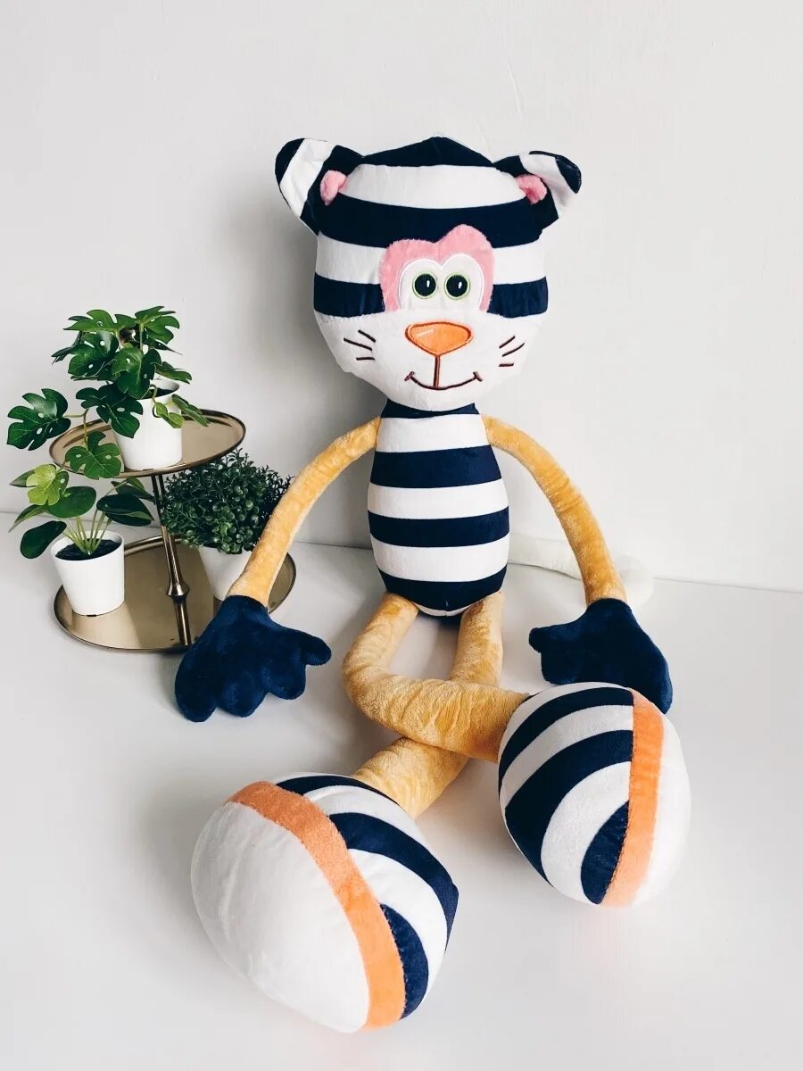 Кот 70 см. Игрушка длинный кот плюшевый. длинный кот мягкая игрушка. мягкая игрушка «полосатый кот». игрушка кот длинный полосатый.