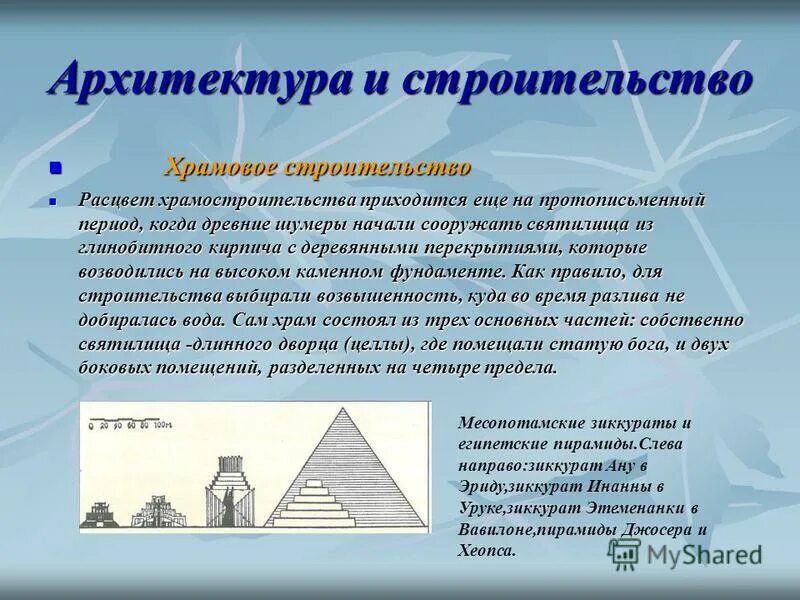 История архитектуры доклад. Основной Тип Храмовой архитектуры Месопотамии. Месопотамия храмовое строительство. Архитектура Вавилона кратко. Боги строительства и архитектуры.