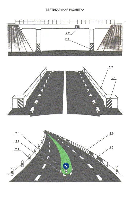 1. вертикальная разметка пдд. строение дорожного моста. элемент вертикальной разметки. земляное полотно (на 1 км жд).
