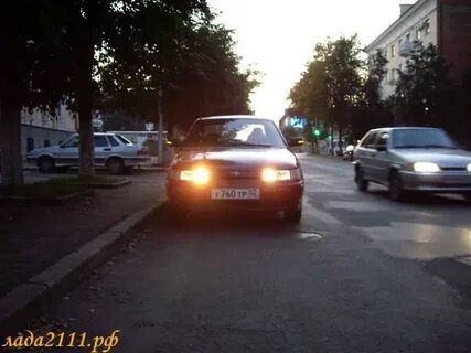Дальний свет фар ваз 2112