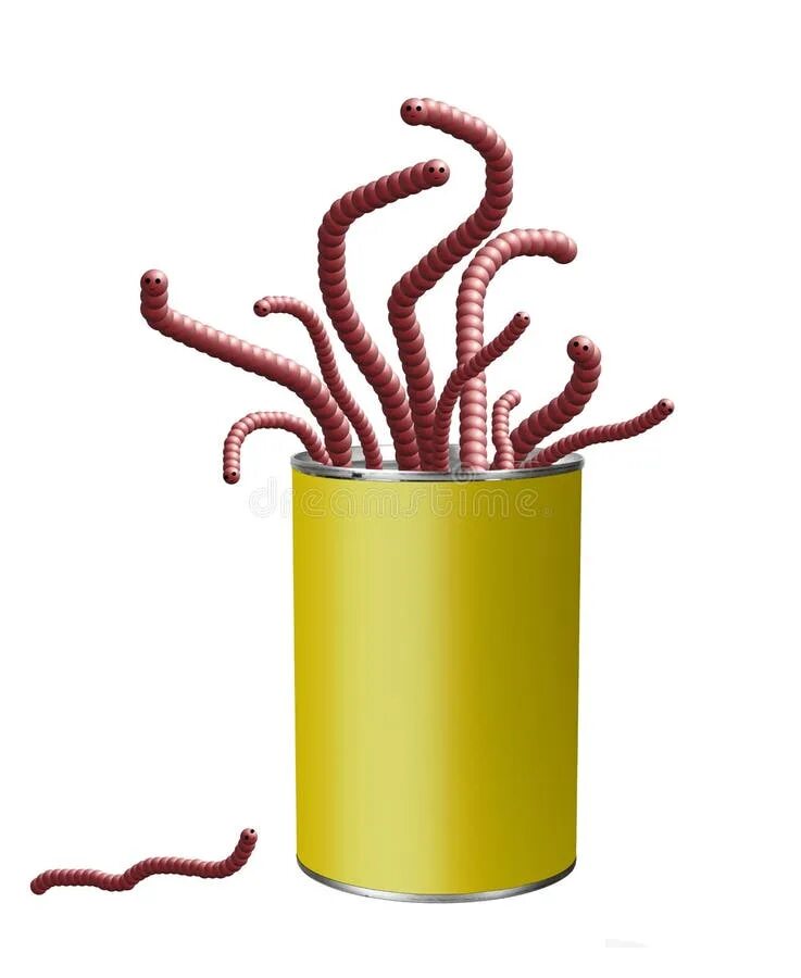 Can of worms. Can of worms