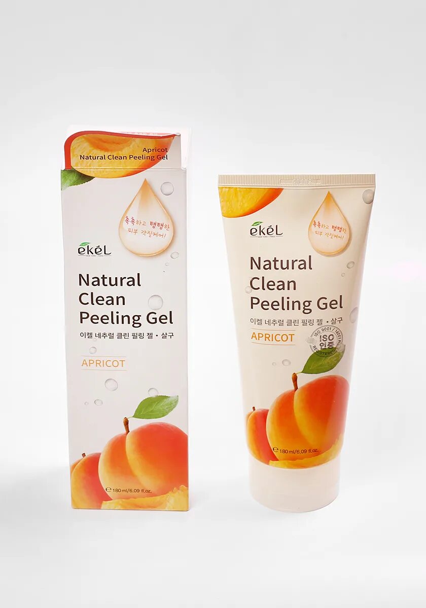 Ekel гель-пилинг для лица с абрикосом Apricot peeling Gel, 100мл. Пилинг-скатка Ekel для лица с абрикосом 180мл. Пилинг скатка Экель абрикос. Ekel пилинг-скатка с экстрактом абрикоса - natural clean peeling Gel Apricot, 180мл. Natural clean peeling