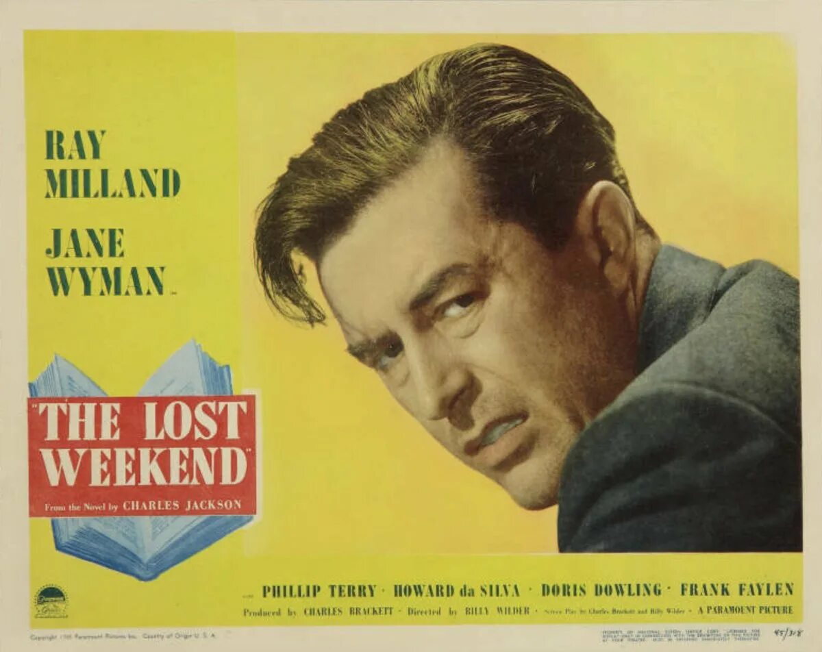 The Lost weekend 1945. Уикенд плакат. The Lost weekend poster. The Lost weekend Charles Jackson.