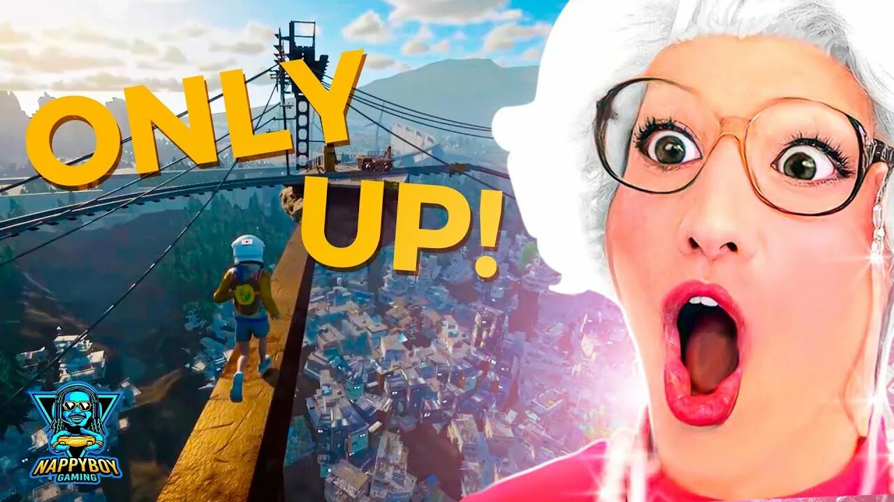 Only up go. Only up стрим. On up игра стрим. Онли ап падение. Only up играть.