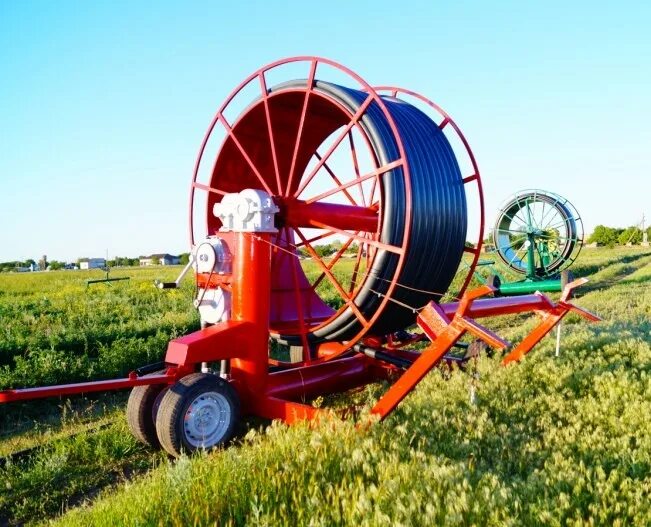 Как выглядит дождевальная машина для трактора Emergency Flood Control Diesel Engine Self Priming Centrifugal Water Pump, whole