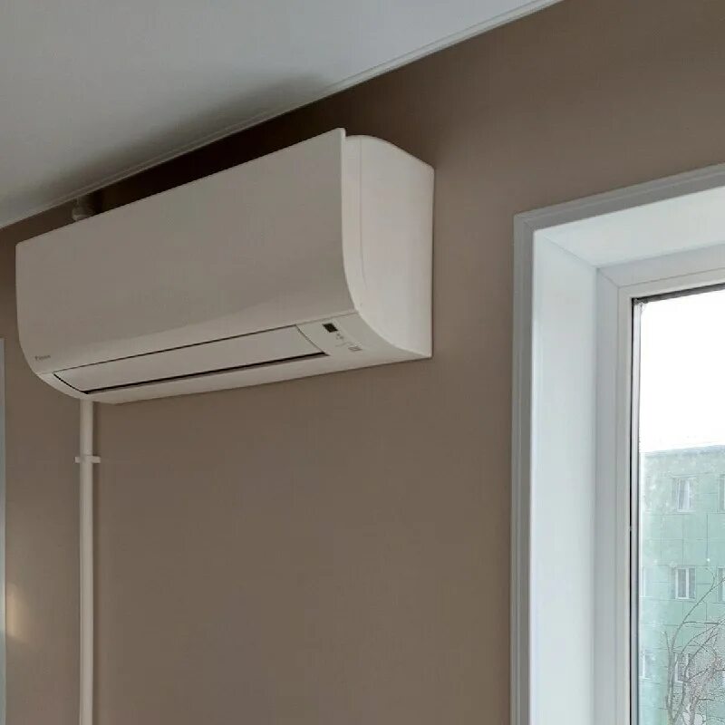 гостиница мега владивосток. кондиционеры владивосток. климатическое оборудование. кондиционер в интерьере. Kentatsu ksgh26hfan1 / ksrh26hfan1.