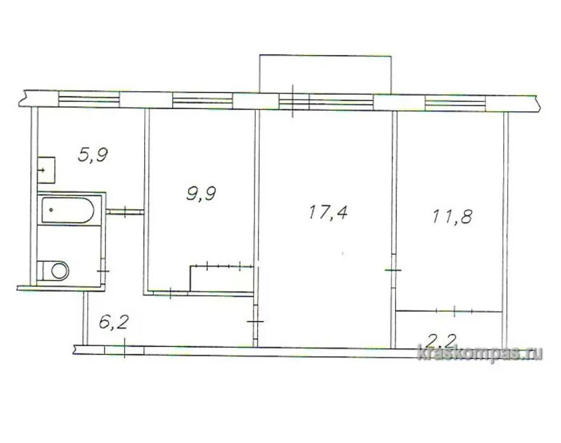Планировка 3 комнатной хрущевки. Планировка кирпичной хрущевки 3 комнаты. Трешка хрущевка планировка 3 комнатная. 3х комнатная хрущевка планировка.