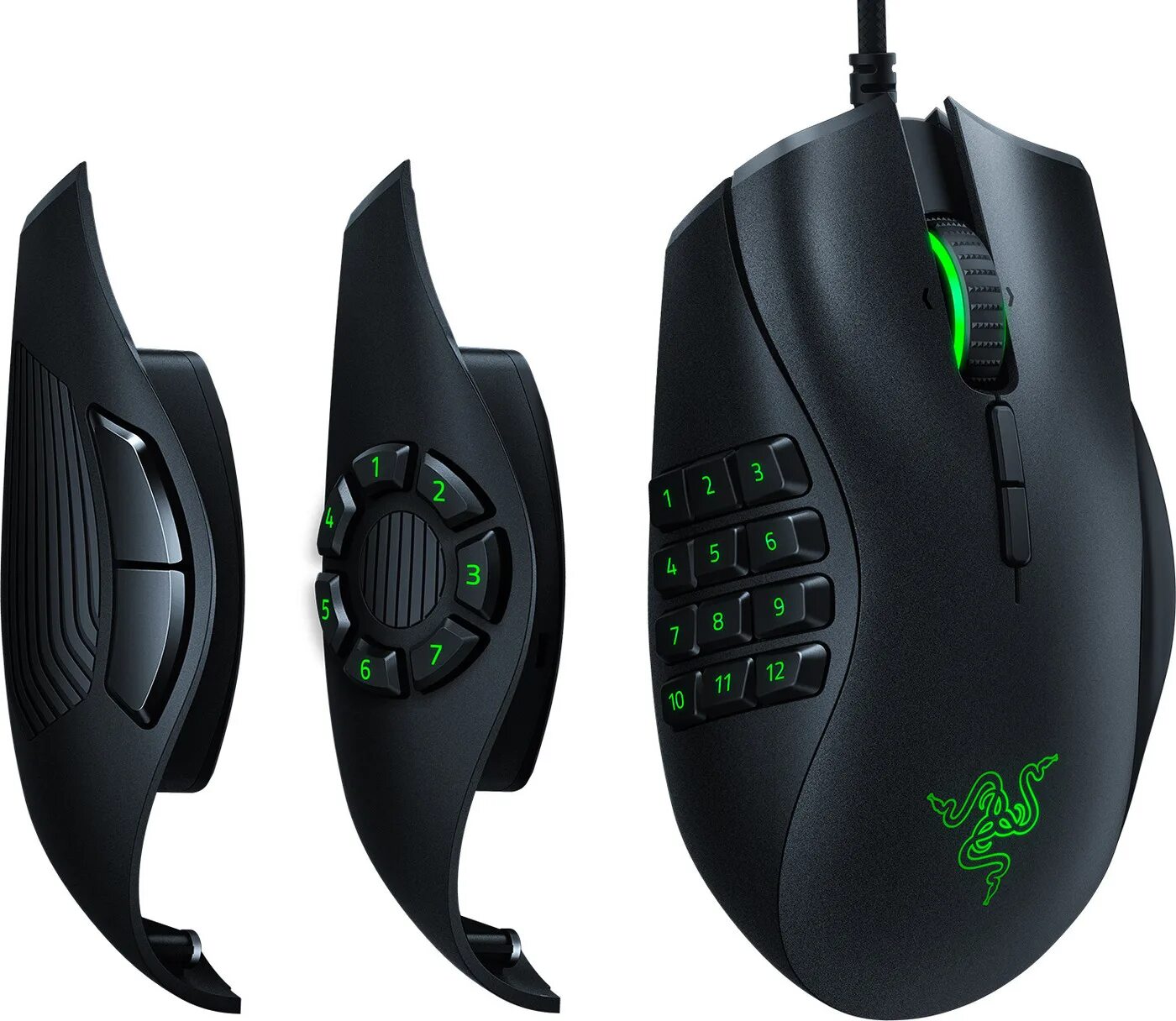 Игровая мышь razer x. Razer Naga Trinity Mouse. Мышка игровая Razer Naga Trinity. Razer Naga Trinity (rz01-02410100-r3m1). Razer Naga rz01-0075.