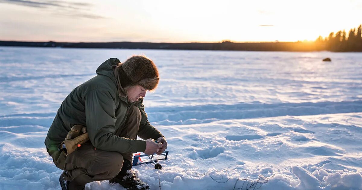Finnish Ice Fishing Personal Project :: Behance