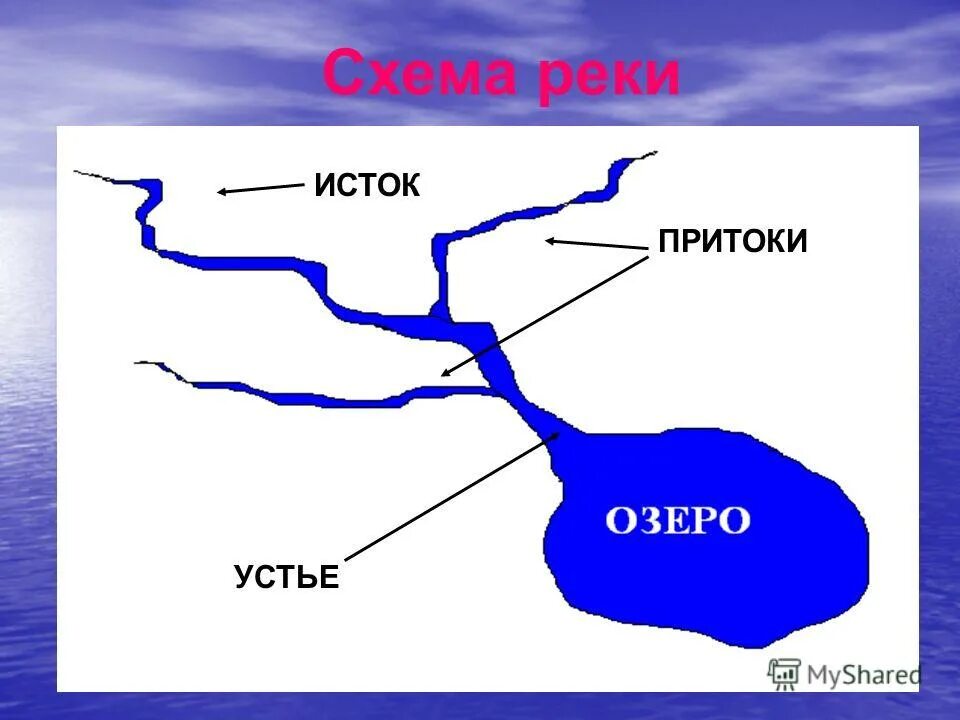 Что такое устье реки. Схема реки Исток приток Устье. Схема реки Исток русло Устье. Река Москва Исток и Устье схема. Схема рек Исток Устье правый приток.