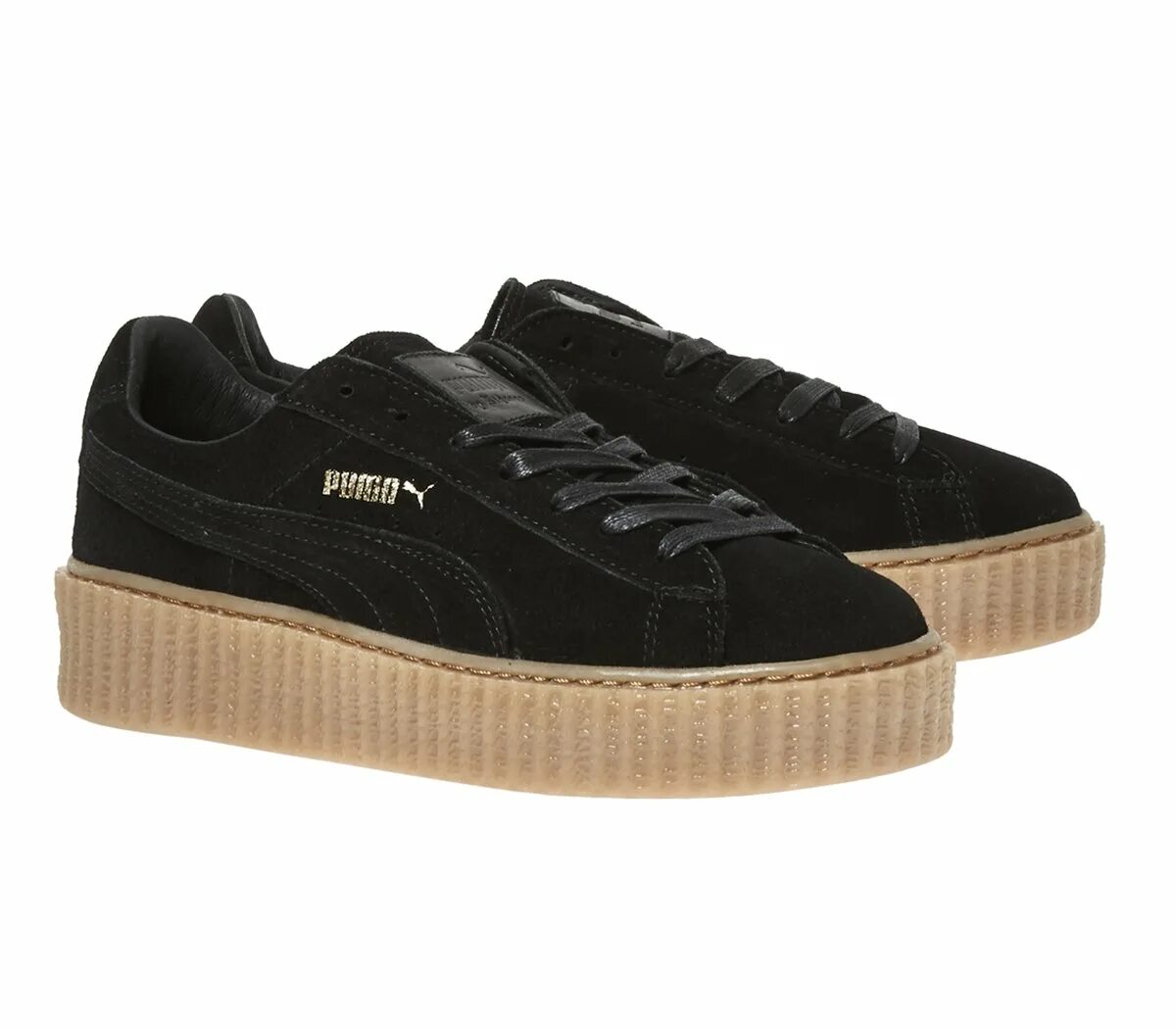 Кеды Пума Suede женские. Кеды Puma Suede черные. Кроссовки Puma Suede Creepers. Кеды Пума мужские черные замшевые. Puma подошва