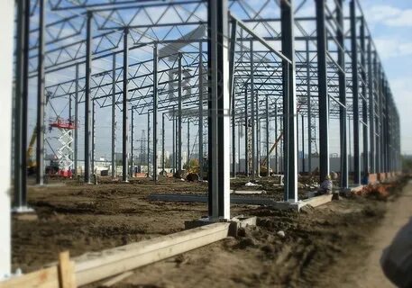 Фундамент для металлического каркаса