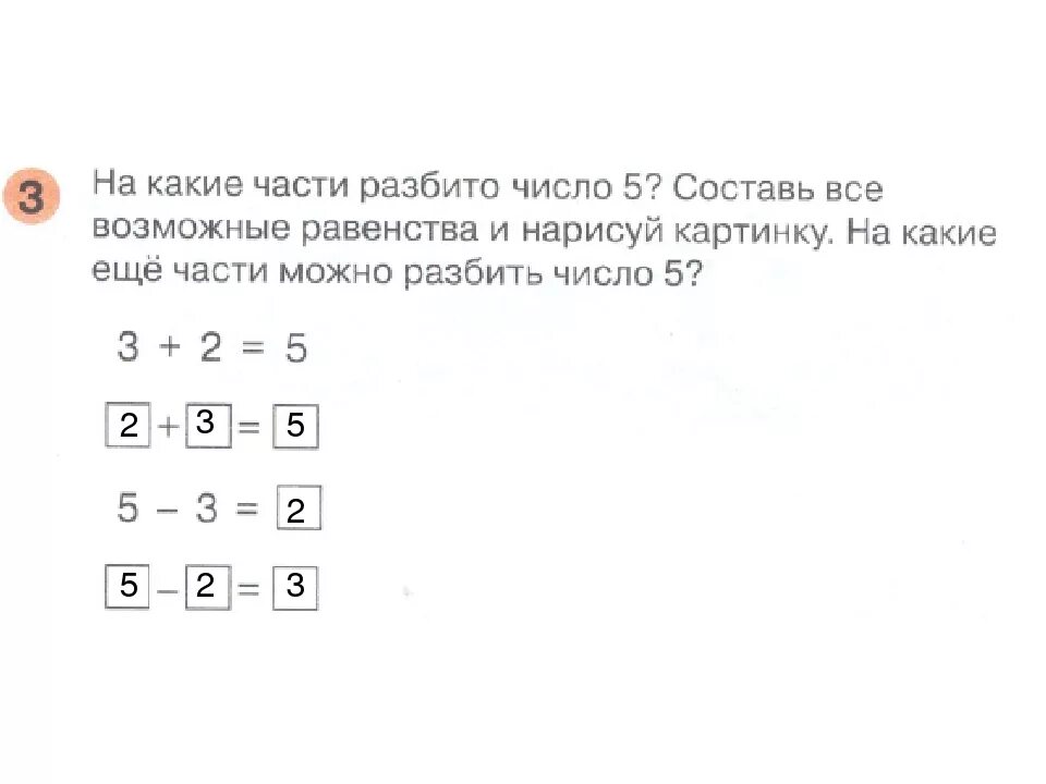 Четыре числа можно разбить. Четыре числа можно разбить