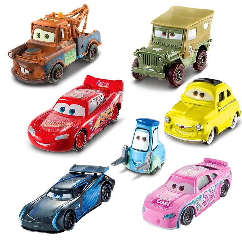 Игрушечные машинки Pixar cars. Машинки Тачки игрушки Disney Pixar. Машинка cars герои мультфильмов молния Маккуин. Mattel Disney Pixar cars 3. Тачки герои имена