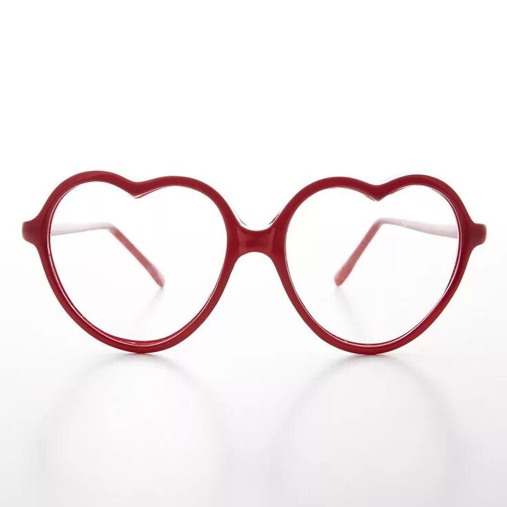 Heart shaped glasses