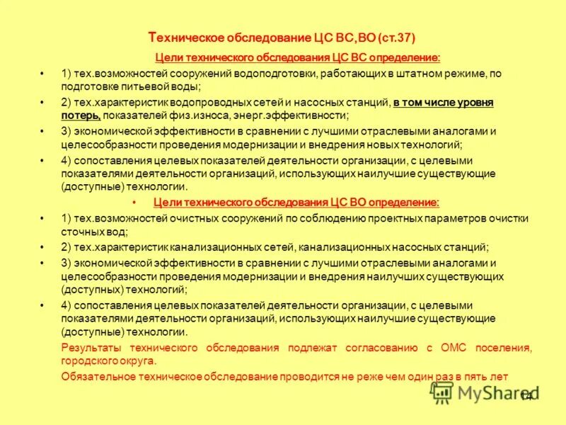 Отчет технического обследования. Цели технического водоснабжения. Цели технического директора. Результат осмотра водопровода. Цели технического обследования картинки.