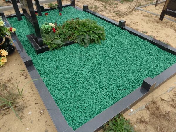 щебень на могилу