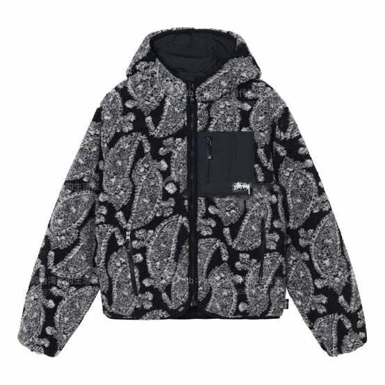 Куртка стусси зимняя. Шерпа стусси. stussy sherpa jacket olive. stussy jacket. stussy fw.