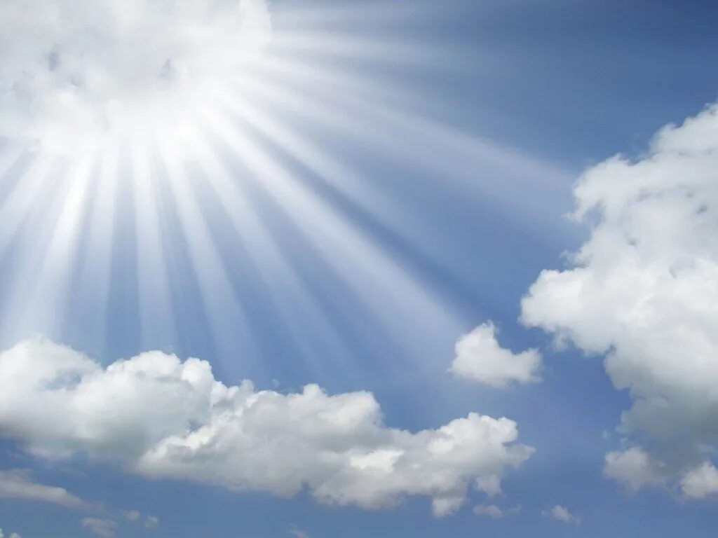 Sun is out