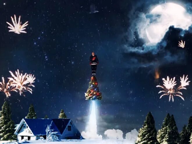 Космическая новогодняя елка. Елка в космосе 2024. Елка в космосе 2024. Космическая елка. Новогодняя елка в космосе.