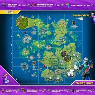 Карты в фортнайте для опыта 2024
