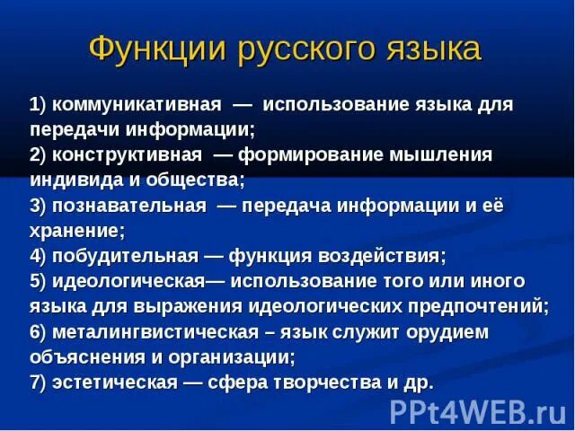 Функции языка. Развитие и функционирование языка. Развитие и функционирование языка. Развитие и функционирование языка. Языковые функции.