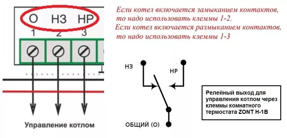 Подключение термостата к газовому котлу HeatProf.ru