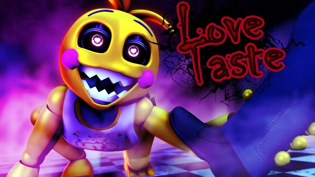 Той чика Love taste. Love taste Toy chica. Toy chica jams3d SFM. Love taste FNAF. Taste toy chica