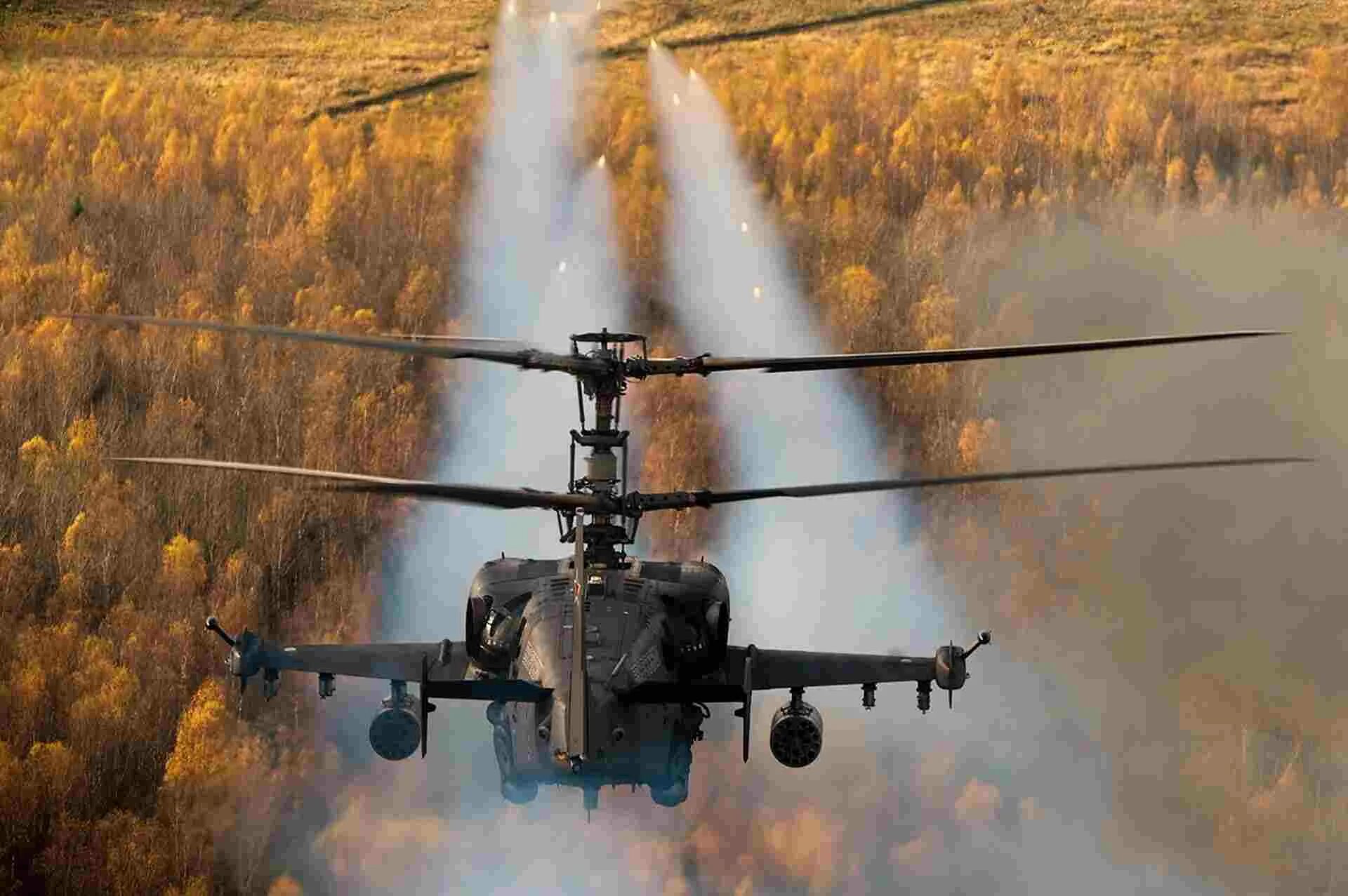 Kamov Ka-52 Aircraft design, Aircraft, Airborne