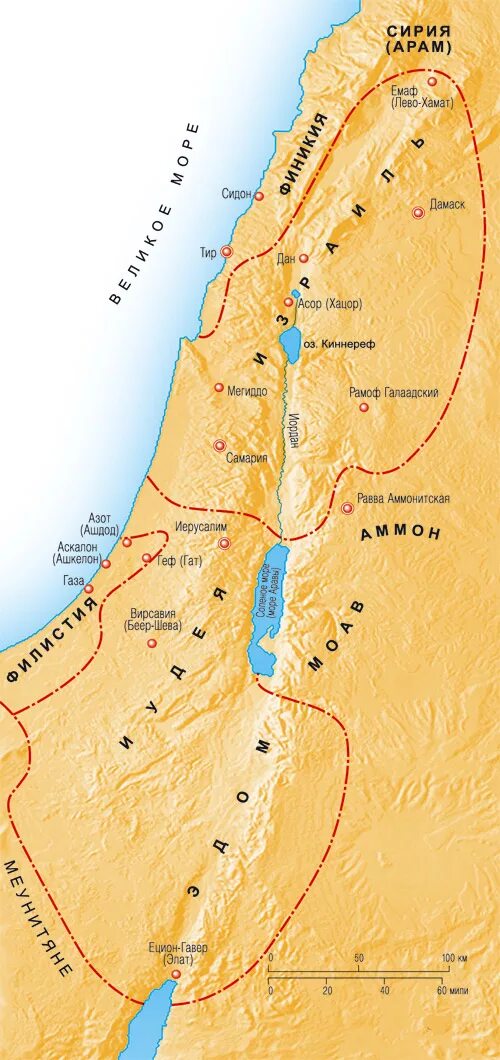 Создание израильского царства. Карта иудеи и Израиля. Израильское царство и иудейское царство карта.