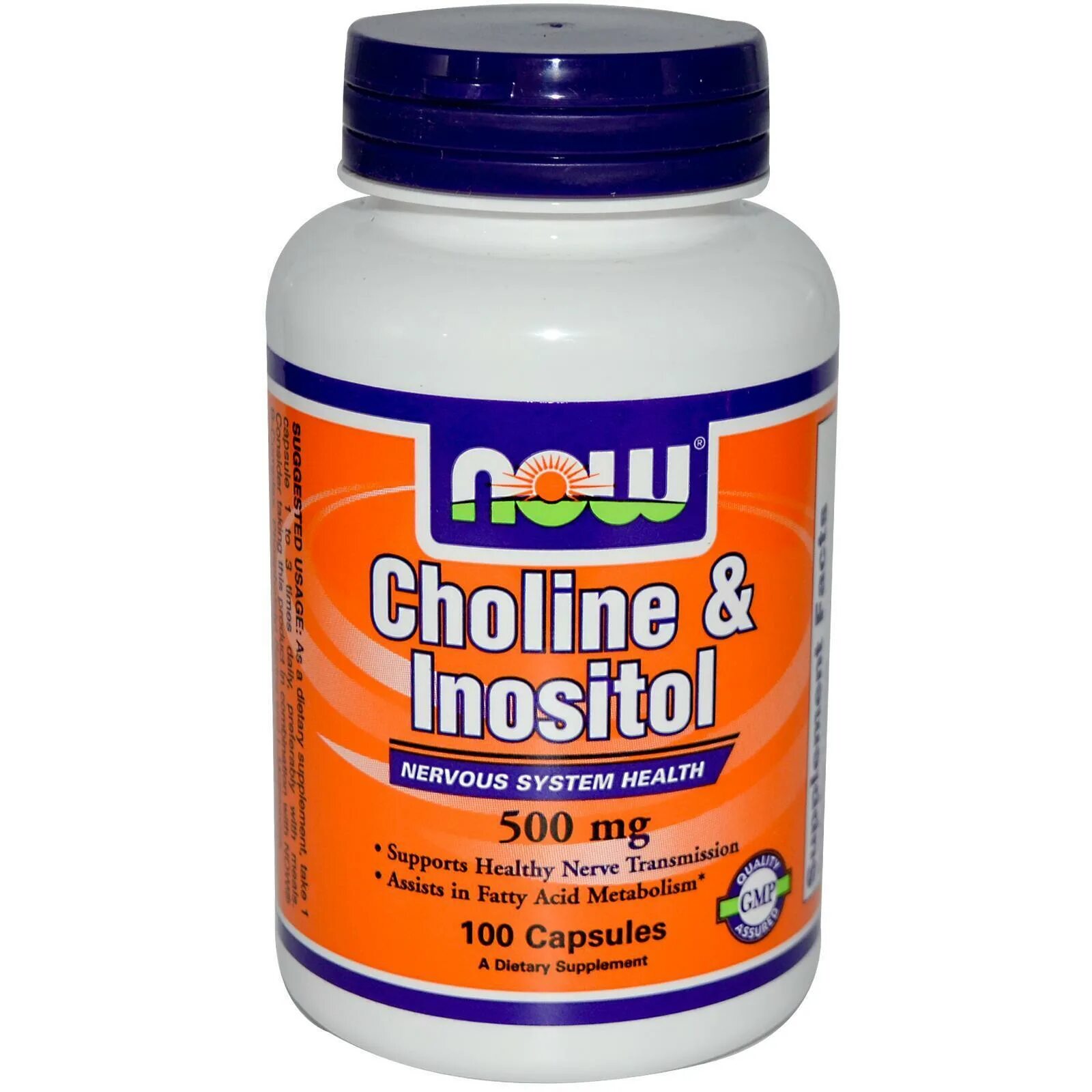 Инозитол 500мг. Now Choline & Inositol 250/250 MG 100 капс. Холин инозитол Now. Choline Inositol капсулы.