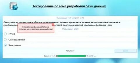 Пользователь теста