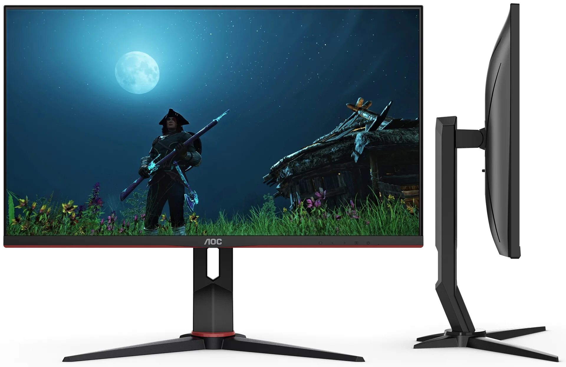 Какие мониторы для игр. AOC u28g2xu. Монитор 28" AOC u28g2xu. Монитор AOC 144 Гц. Монитор AOC 28 дюймов.