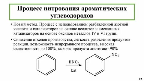 Свойства ароматических углеводородов