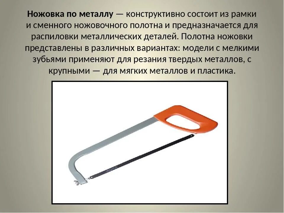 Как пишется ножовка. Ножовка механическая приспособление ГМ 515. Ножовка по металлу. Части ножовки по металлу. Ручная слесарная ножовка.