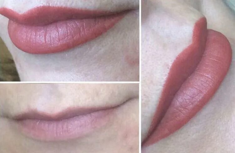 После тату губ. Татуаж губ. Перманентный макияж губ. Перманент губ. Перманентный макияж губ до и после.
