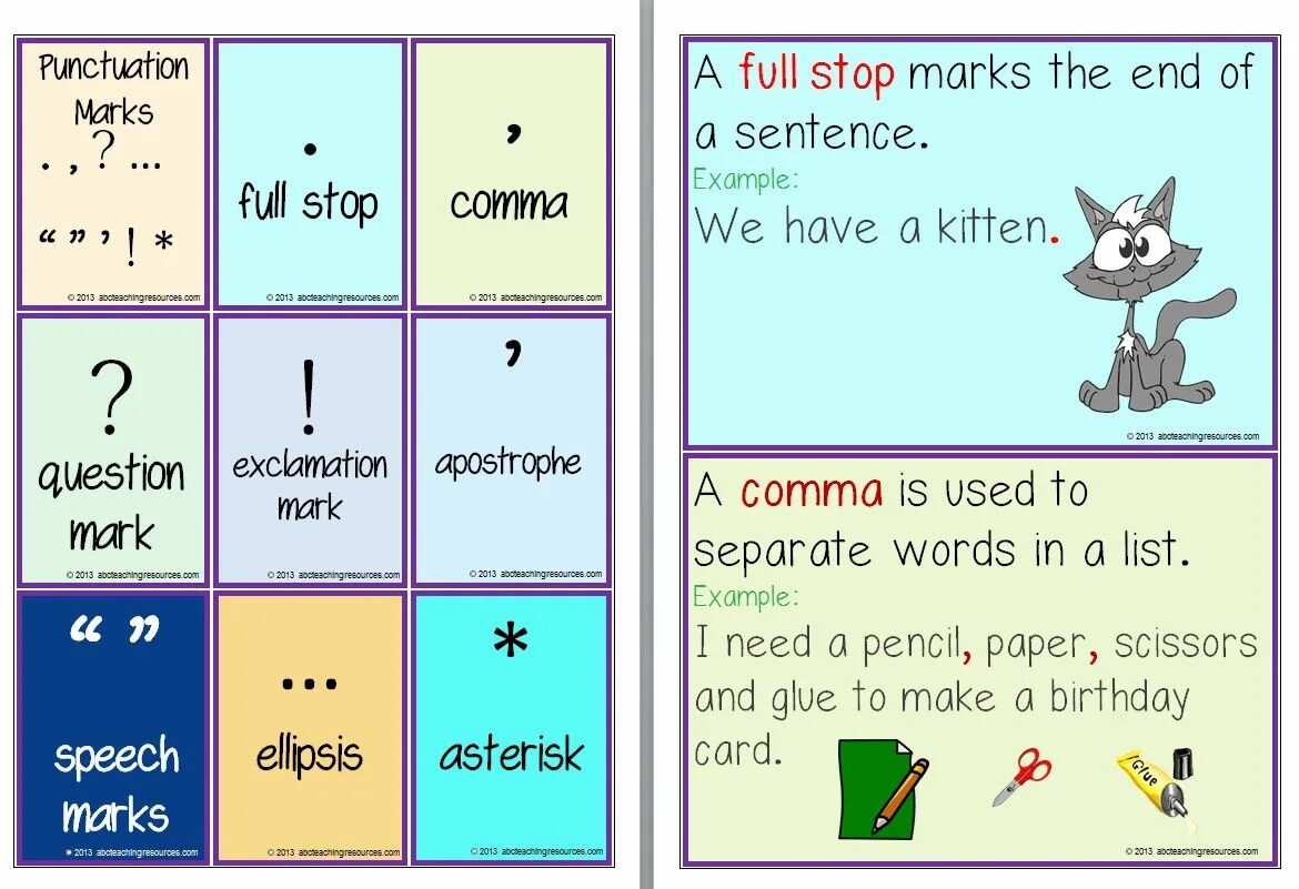 Punctuation examples. English punctuation. punctuation marks in english. знаки препинания в английском языке. пунктуация в английском.