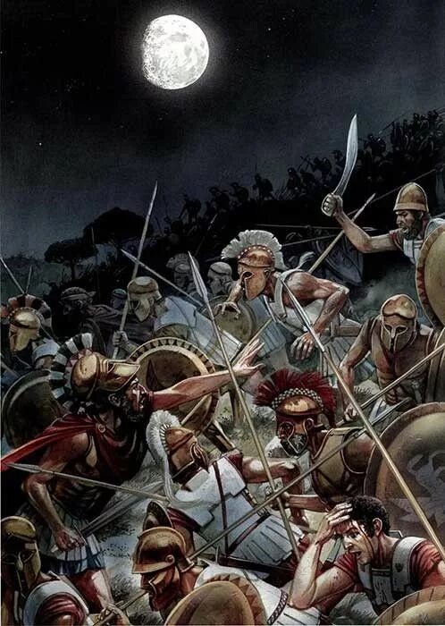 Сильнейшие армии в истории. Афиняне в Пелопоннесской войны.